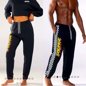 Unisex Sz 2X Xssential Racer Rolled Cuff Jogger